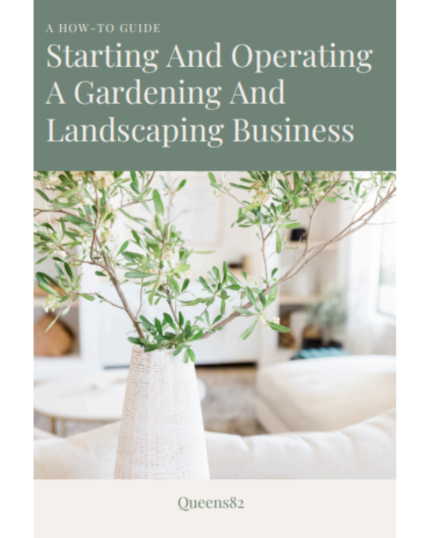 Starting And Operating A Gardening And Landscaping Business